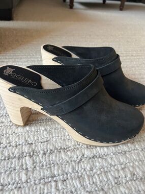 Ogglebo black clogs Size 41